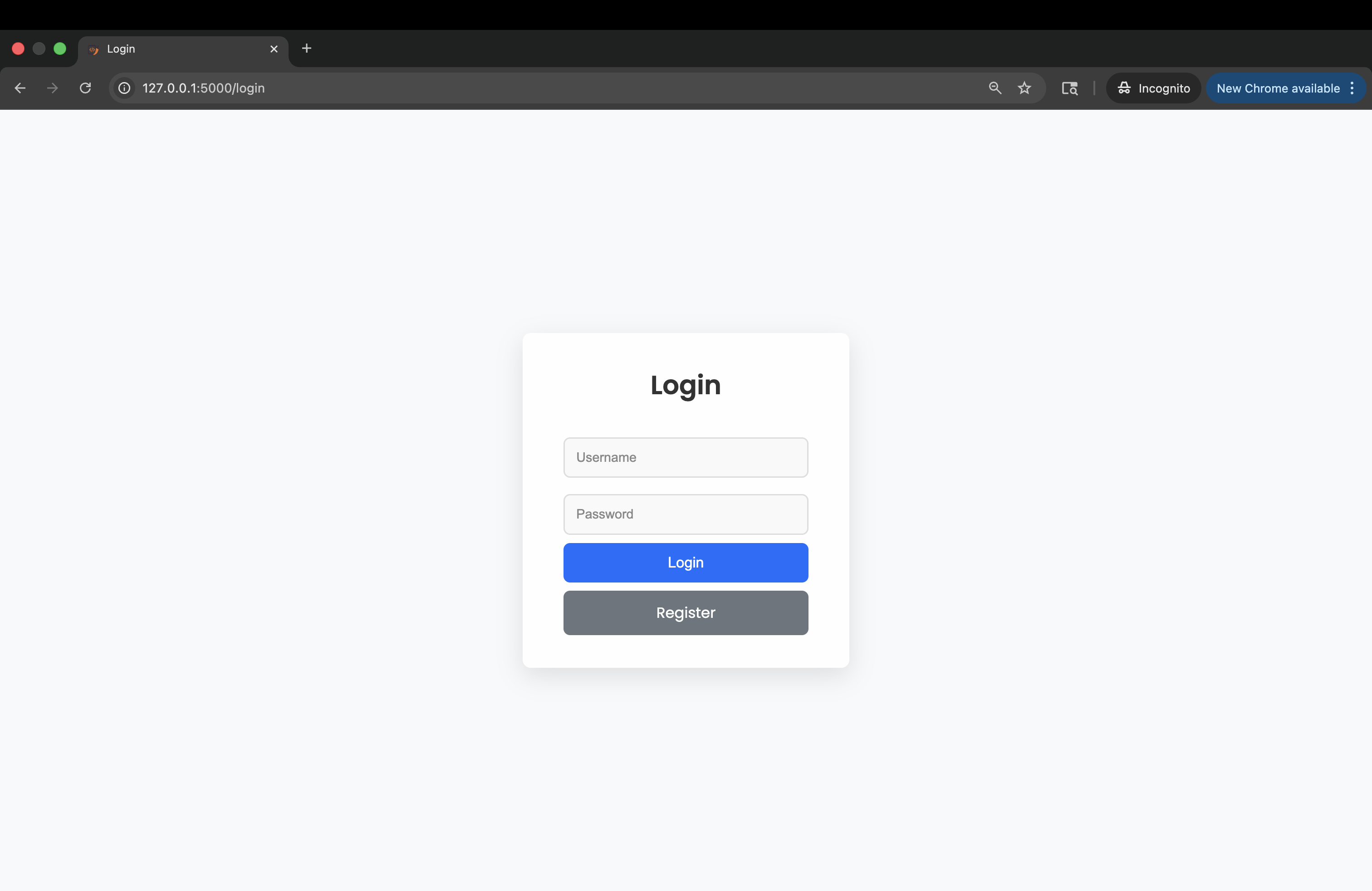 Employee App Screenshot 1